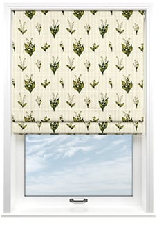 Janes, Chartreuse - Twist&Fit Roman Blind